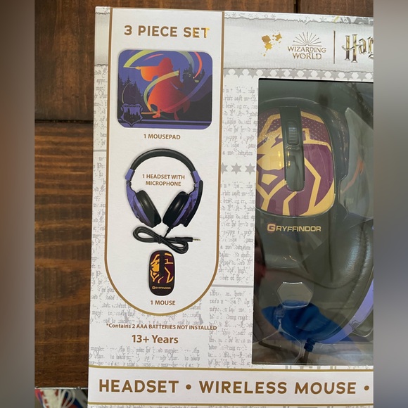 Wizard of world of Harry Potter 3 piece set - Picture 2 of 4